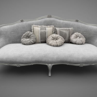 欧式风格沙发3D模型