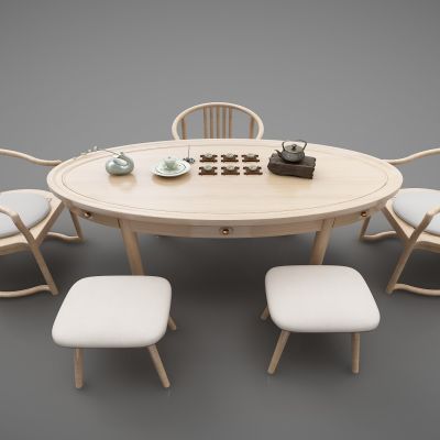 新中式风格茶桌00001133(2016)