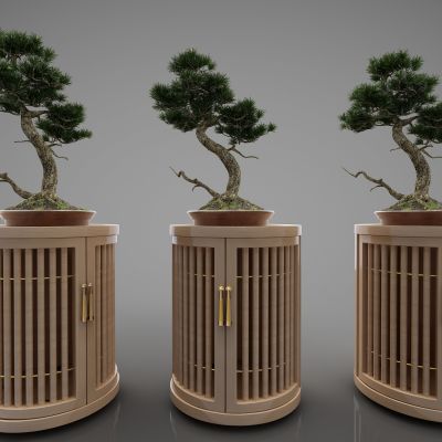 新中式风格植物组合00001142(2016)