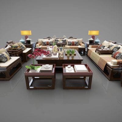 古典中式沙发组合375(2016)