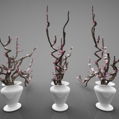 新中式风格植物摆件462(2016)