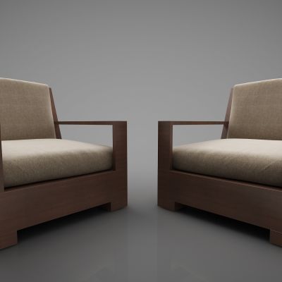 现代风格单人沙发456(2016)