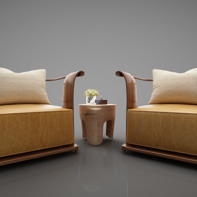 现代风格单人沙发458(2016)