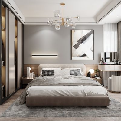 现代卧室