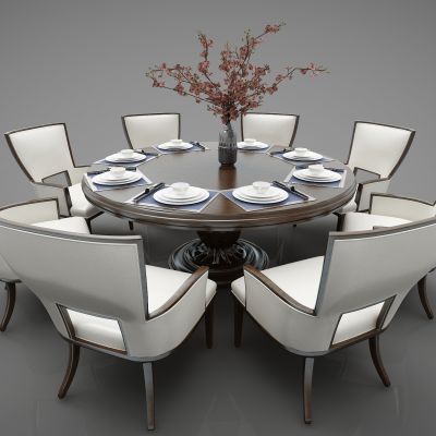 新中式风格餐桌352(2016)