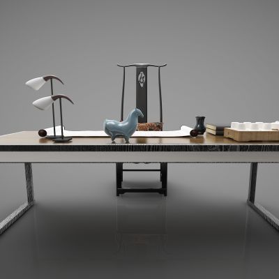 新中式风格书桌425(2016)