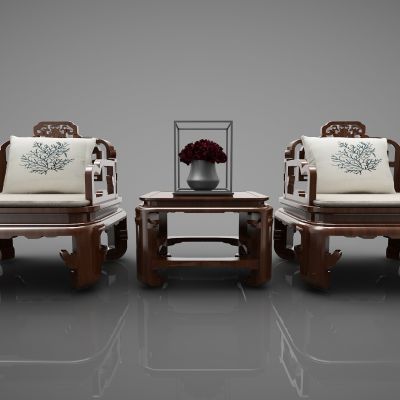 古典中式单人沙发436(2016)