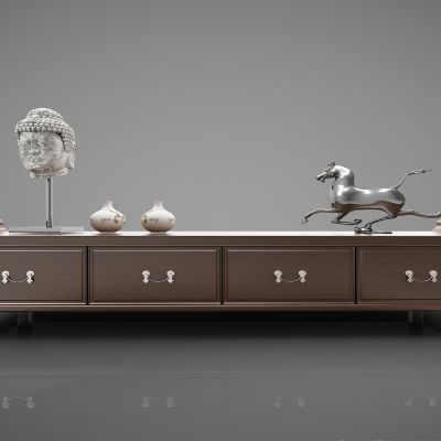 新中式风格电视柜453(2016)