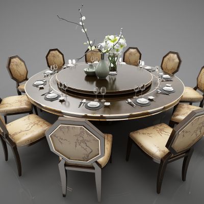 新中式风格餐桌350(2016)