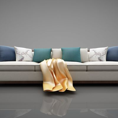 新中式风格多人沙发467(2016)