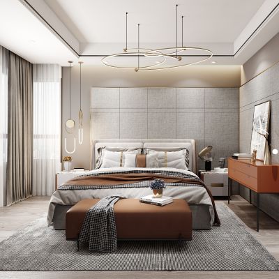现代卧室