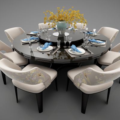 新中式风格餐桌356(2016)