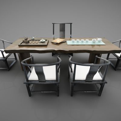 新中式风格书桌360(2016)