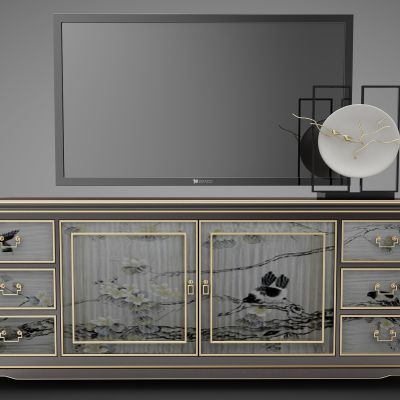 新中式风格电视柜370(2016)