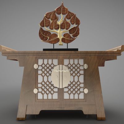 新中式风格装饰柜