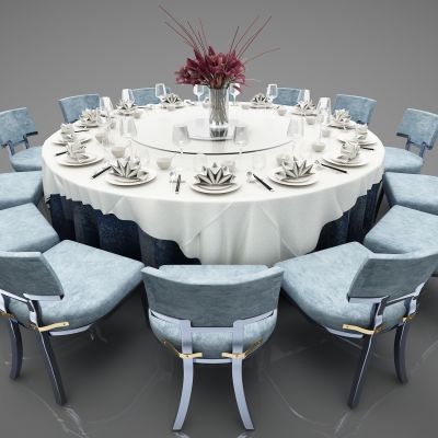 新中式风格餐桌