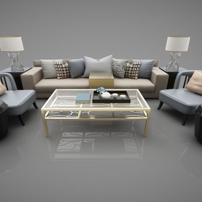 现代风格沙发组合