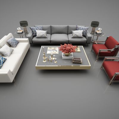 现代风格沙发组合