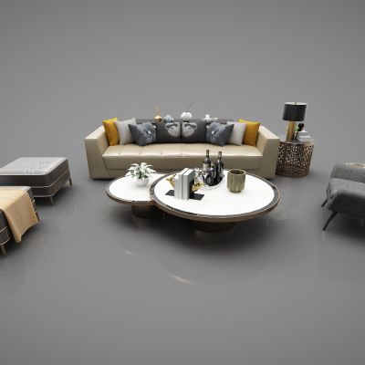 现代风格沙发组合