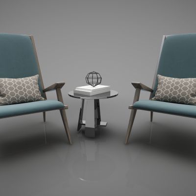 现代风格多人沙发