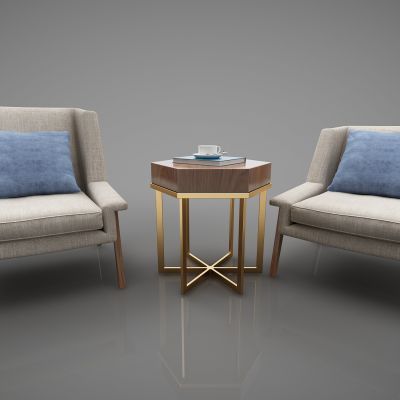 现代风格单人沙发