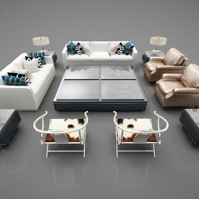 现代风格沙发组合