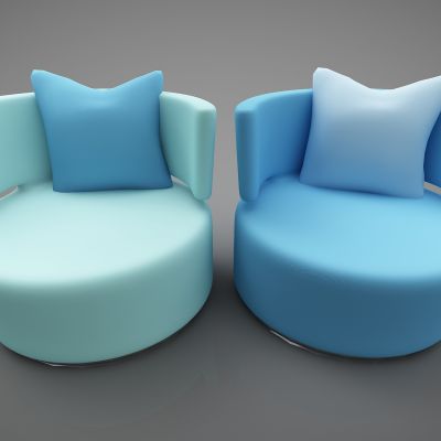 现代风格单人沙发