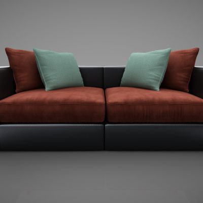 现代风格双人沙发