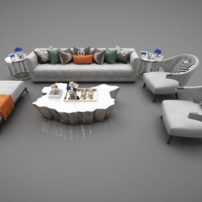 现代风格沙发组合