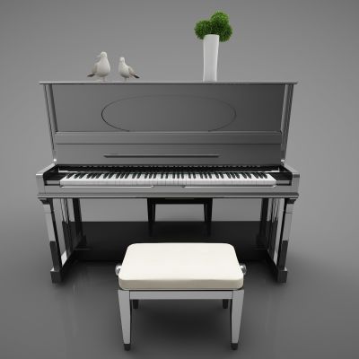 现代风格钢琴
