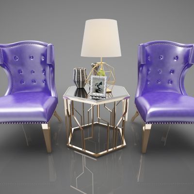 现代风格单人沙发