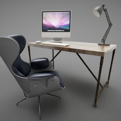 现代风格书桌