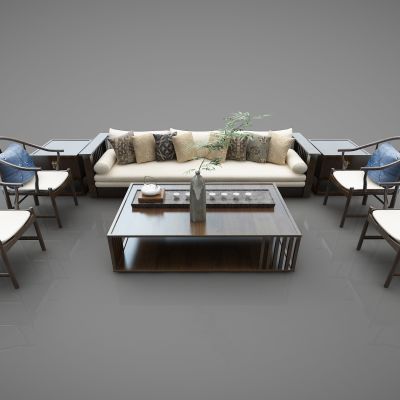 现代风格沙发组合