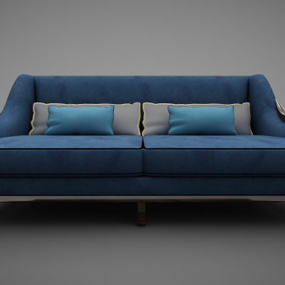 现代风格多人沙发