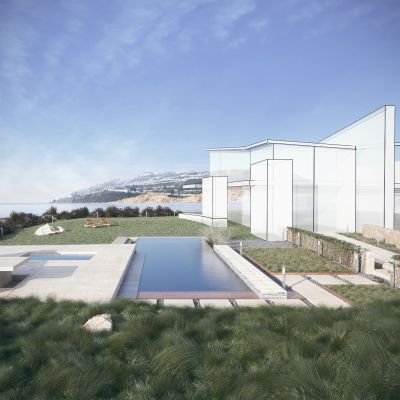 国外高精度外景建筑场景