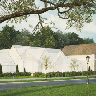 国外高精度外景建筑场景