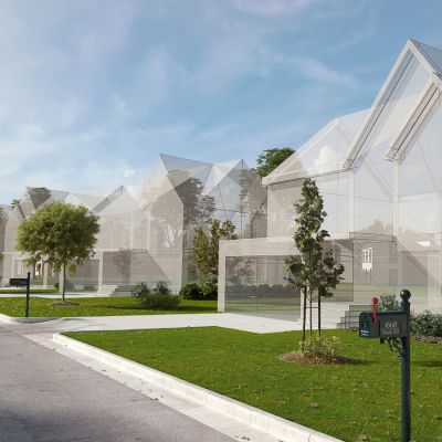 国外高精度外景建筑场景