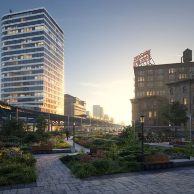 国外高品质城市建筑外部景观