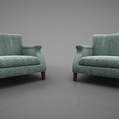 现代风格单人沙发