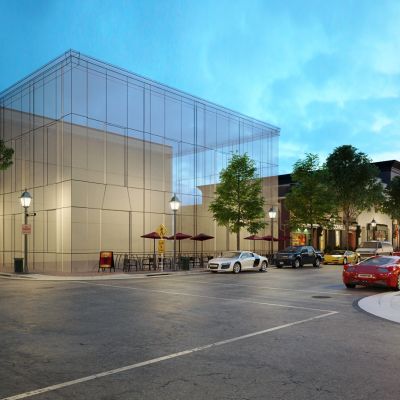 国外高精度外景建筑场景