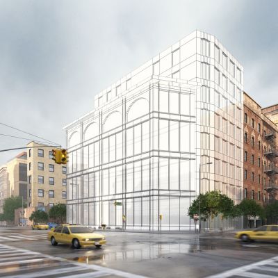 国外高精度外景建筑场景