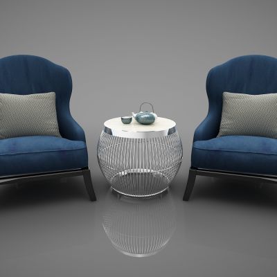 现代风格 单人沙发