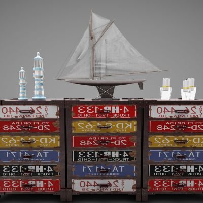 现代风格装饰柜