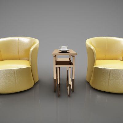 现代风格单人沙发