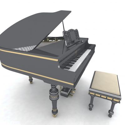 现代风格钢琴