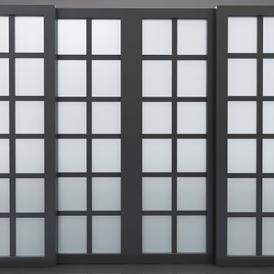 现代风格推拉门