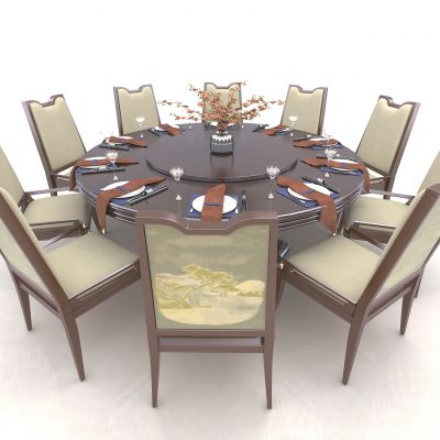 新中式风格茶桌