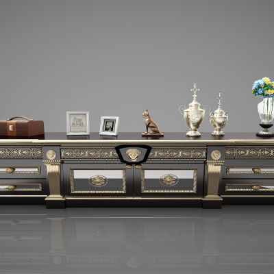 欧式风格装饰柜