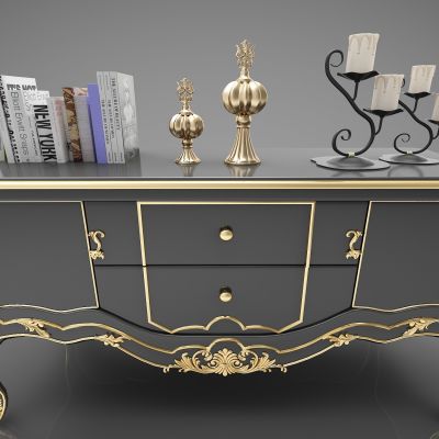 欧式风格装饰柜