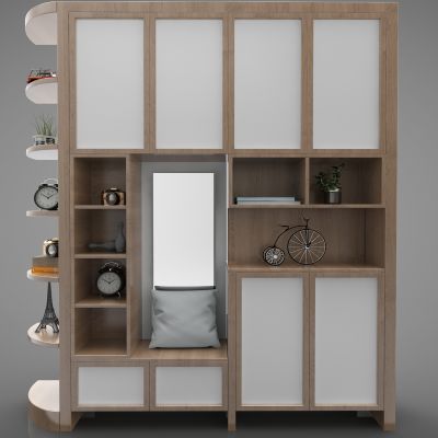 现代风格装饰柜